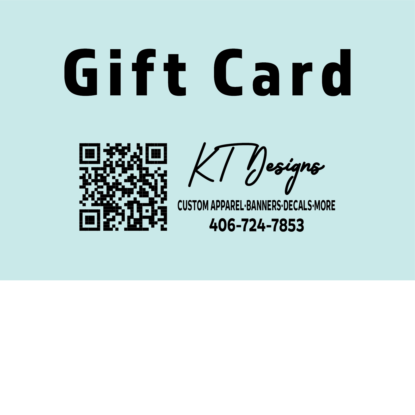 Physical Gift Card
