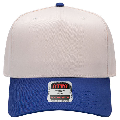 OTTO CAP® 5 Panel Mid Profile Baseball Cap