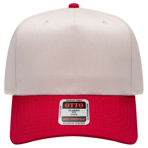 OTTO CAP® 5 Panel Mid Profile Baseball Cap