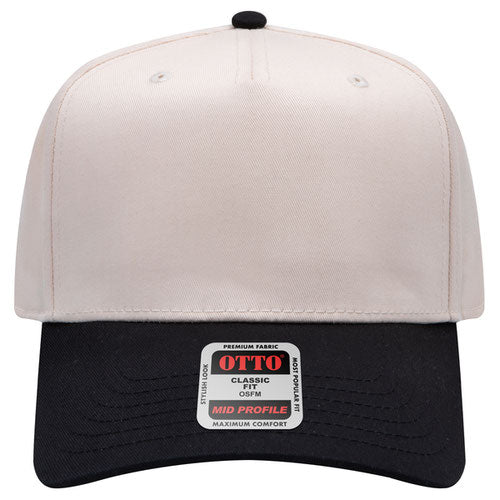 OTTO CAP® 5 Panel Mid Profile Baseball Cap