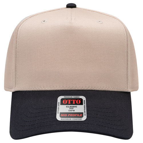OTTO CAP® 5 Panel Mid Profile Baseball Cap
