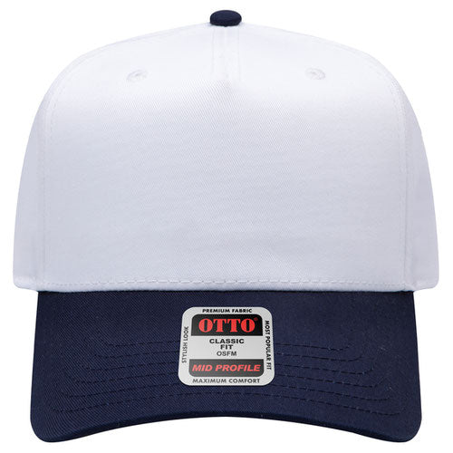 OTTO CAP® 5 Panel Mid Profile Baseball Cap