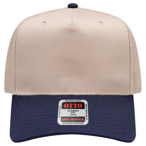 OTTO CAP® 5 Panel Mid Profile Baseball Cap