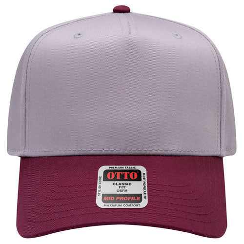 OTTO CAP® 5 Panel Mid Profile Baseball Cap