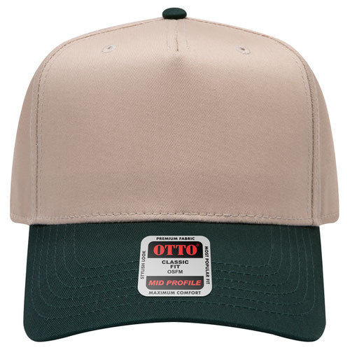 OTTO CAP® 5 Panel Mid Profile Baseball Cap
