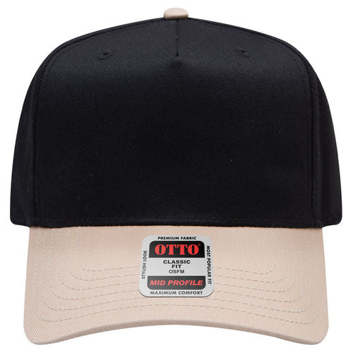 OTTO CAP® 5 Panel Mid Profile Baseball Cap