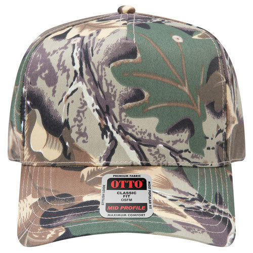 OTTO CAP® 5 Panel Mid Profile Baseball Cap