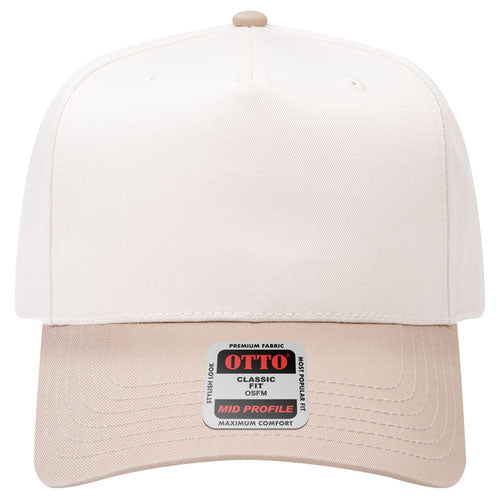OTTO CAP® 5 Panel Mid Profile Baseball Cap