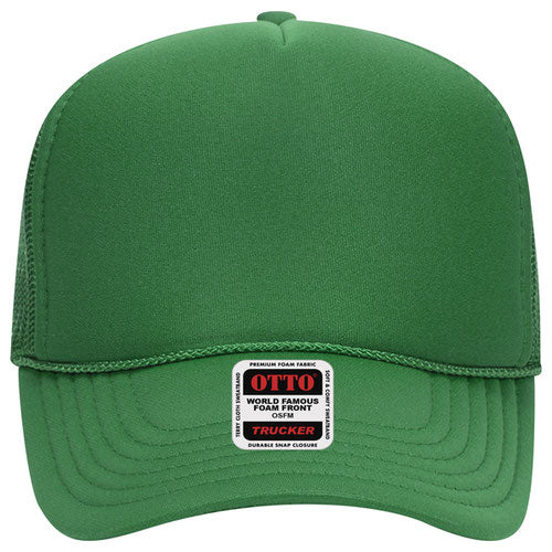 OTTO CAP® 5 Panel Mid Profile Mesh Back Trucker Hat