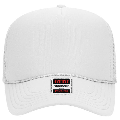 OTTO CAP® 5 Panel Mid Profile Mesh Back Trucker Hat