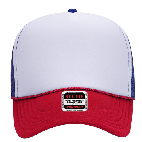 OTTO CAP® 5 Panel Mid Profile Mesh Back Trucker Hat