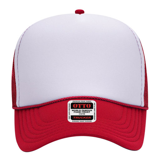 OTTO CAP® 5 Panel Mid Profile Mesh Back Trucker Hat