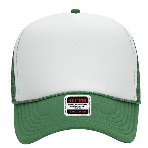 OTTO CAP® 5 Panel Mid Profile Mesh Back Trucker Hat