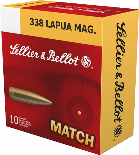 S&B 338 LAPUA MAG MATCH 300GR BTHP 10RD