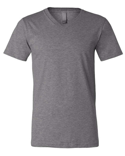 Copy of BELLA + CANVAS - Heather CVC V-Neck Tee