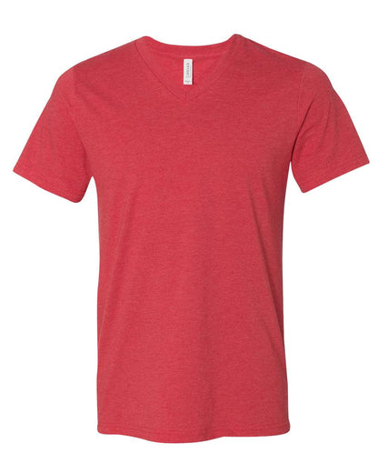 Copy of BELLA + CANVAS - Heather CVC V-Neck Tee