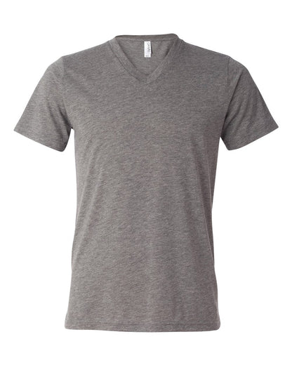 Copy of BELLA + CANVAS - Heather CVC V-Neck Tee