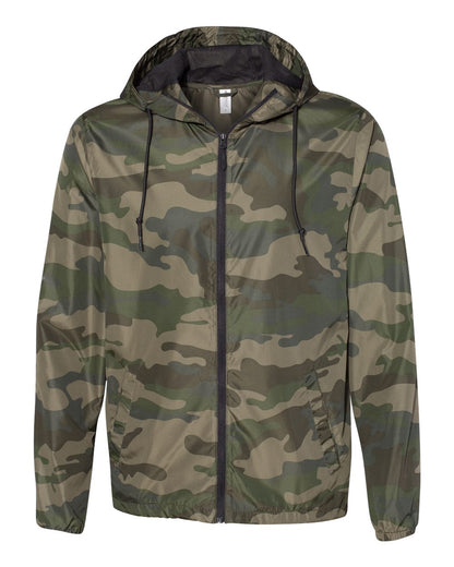 Independent Trading Co. - Lightweight Windbreaker Full-Zip Jacket