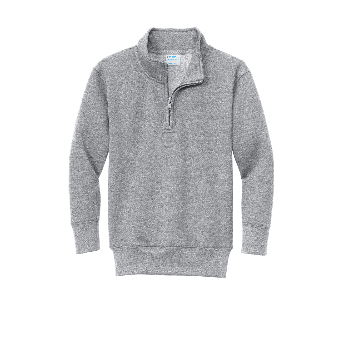 Port & Co™ Youth Core Fleece 1/4-Zip Pullover Sweatshirt