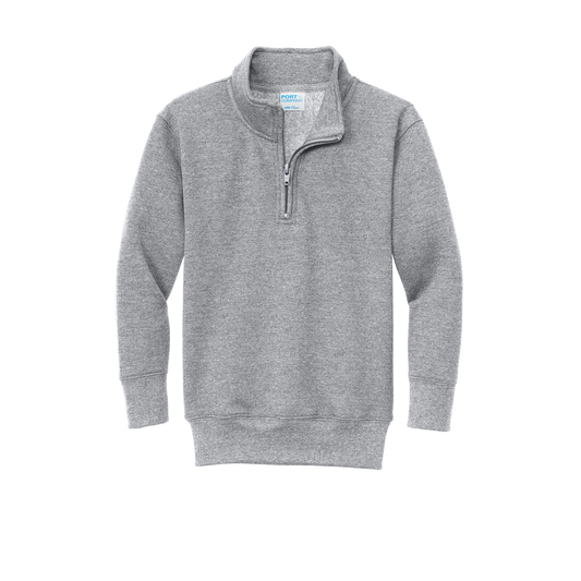 Port & Co™ Youth Core Fleece 1/4-Zip Pullover Sweatshirt