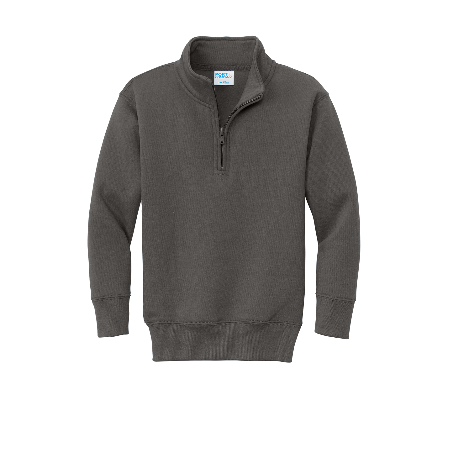 Port & Co™ Youth Core Fleece 1/4-Zip Pullover Sweatshirt
