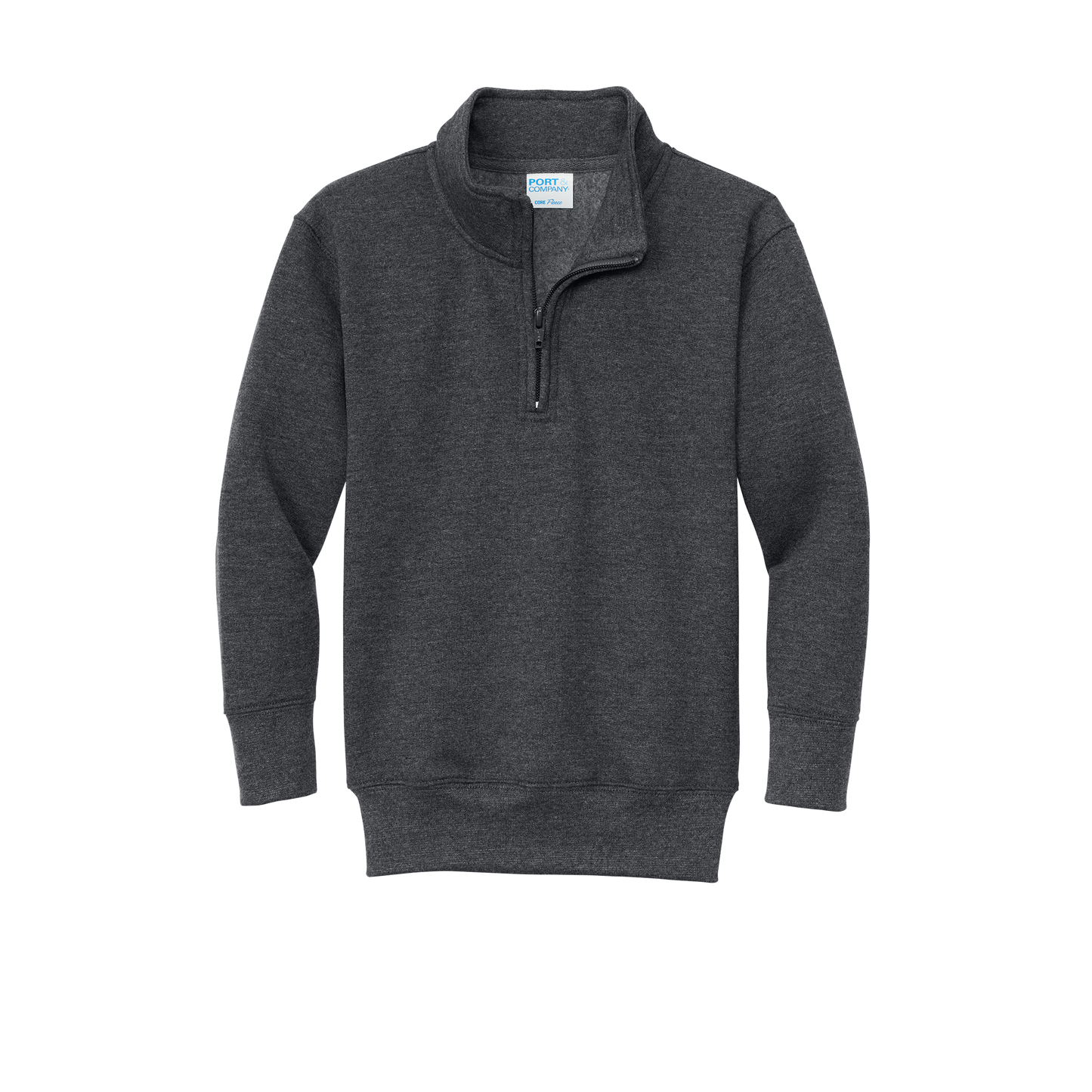 Port & Co™ Youth Core Fleece 1/4-Zip Pullover Sweatshirt