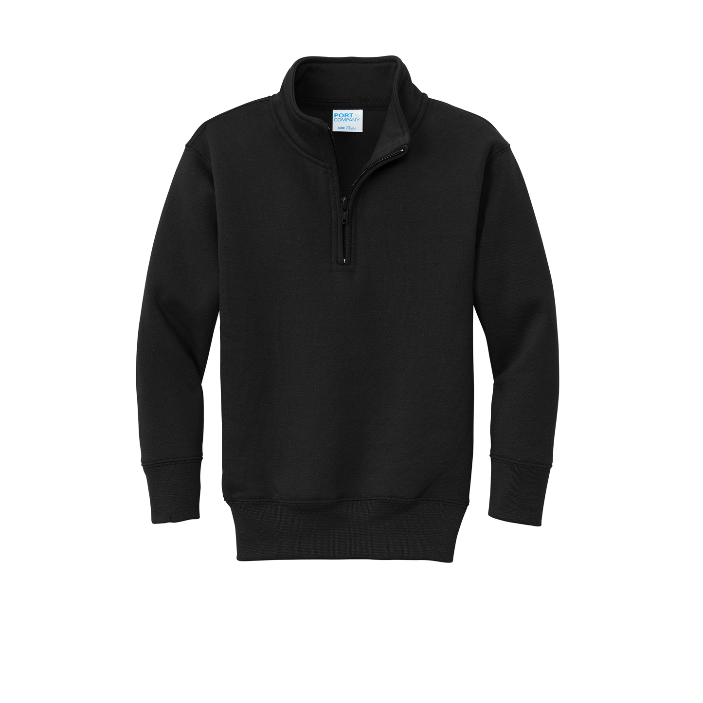 Port & Co™ Youth Core Fleece 1/4-Zip Pullover Sweatshirt