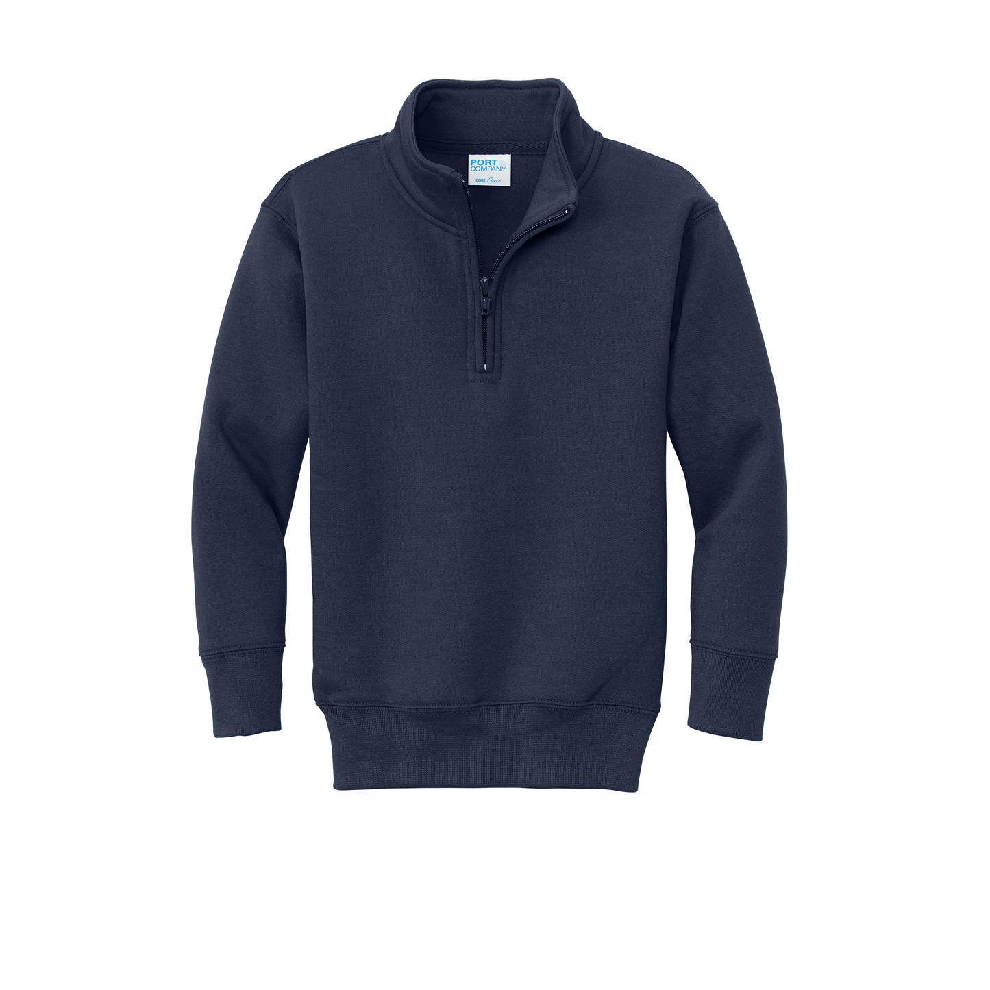 Port & Co™ Youth Core Fleece 1/4-Zip Pullover Sweatshirt