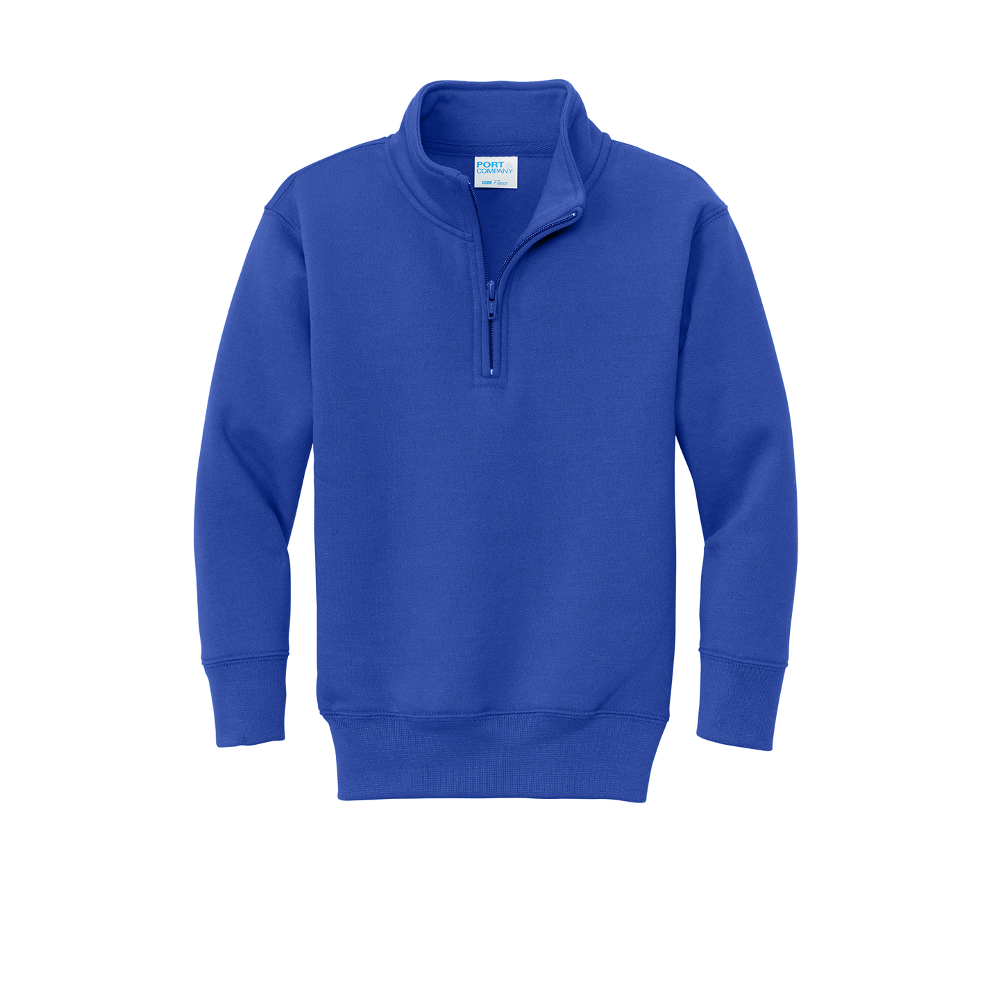 Port & Co™ Youth Core Fleece 1/4-Zip Pullover Sweatshirt