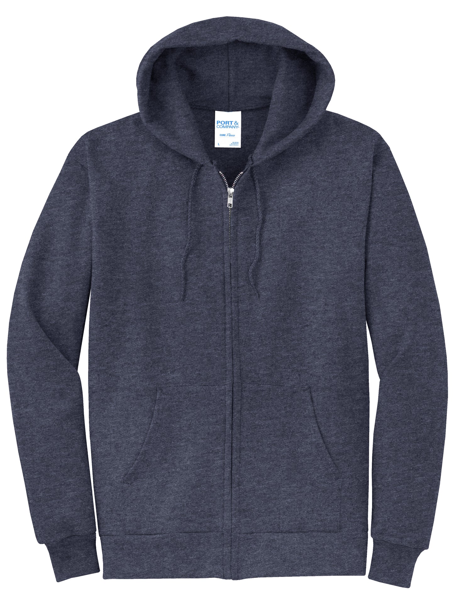 DMHC Port & Company® Core Fleece Full-Zip Hooded Sweatshirt