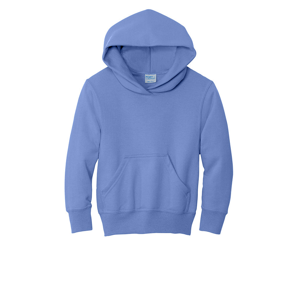Youth Port & Company® Core Fleece Pullover Hooded Sweatshirt