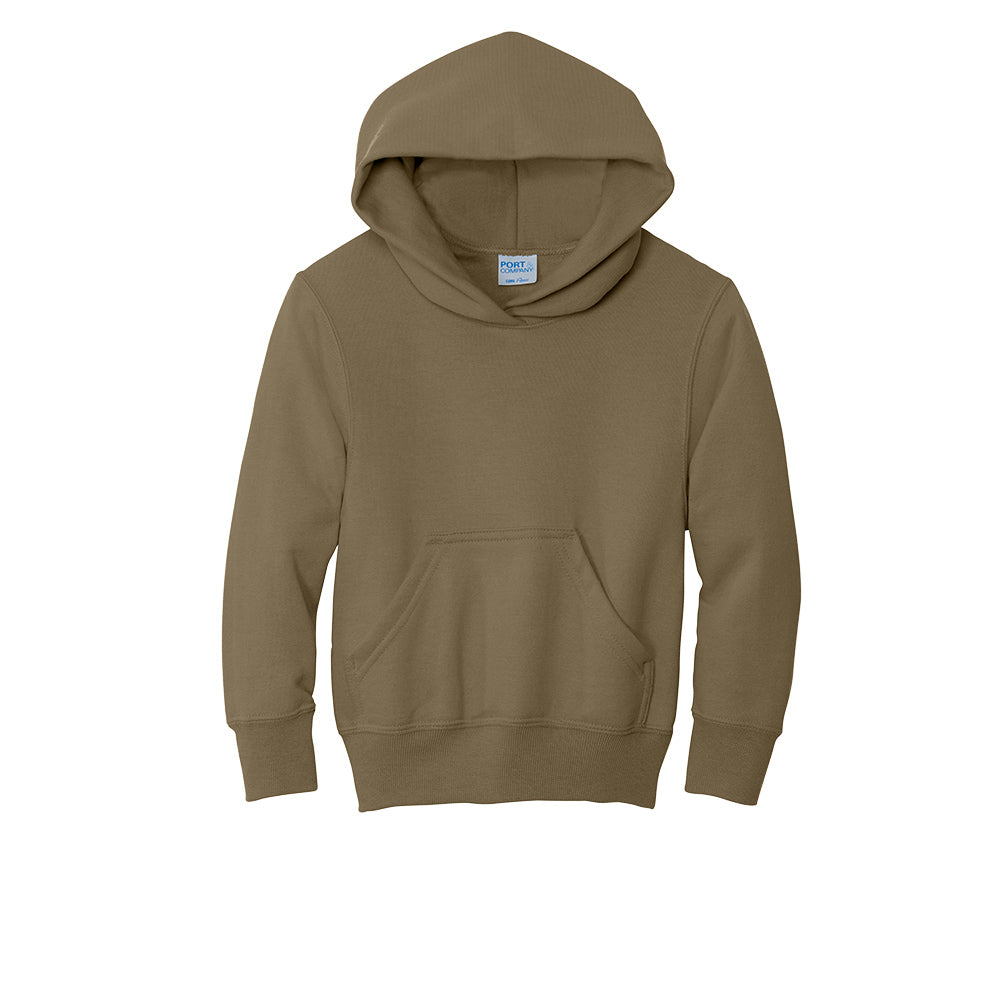 Youth Port & Company® Core Fleece Pullover Hooded Sweatshirt