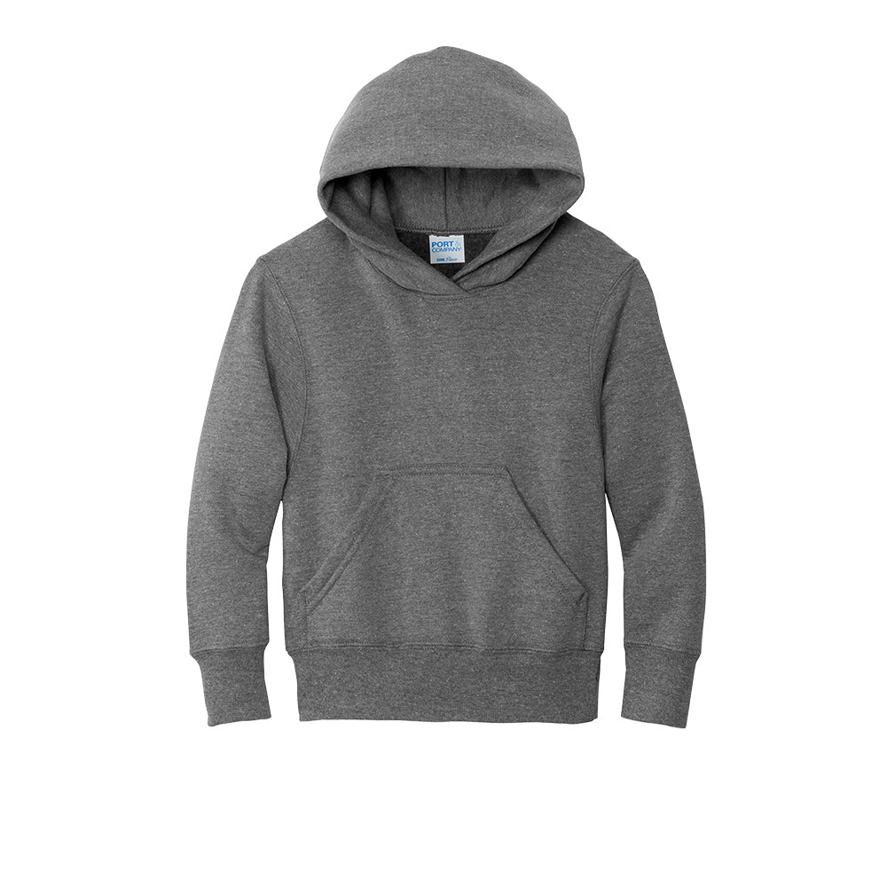 Youth Port & Company® Core Fleece Pullover Hooded Sweatshirt