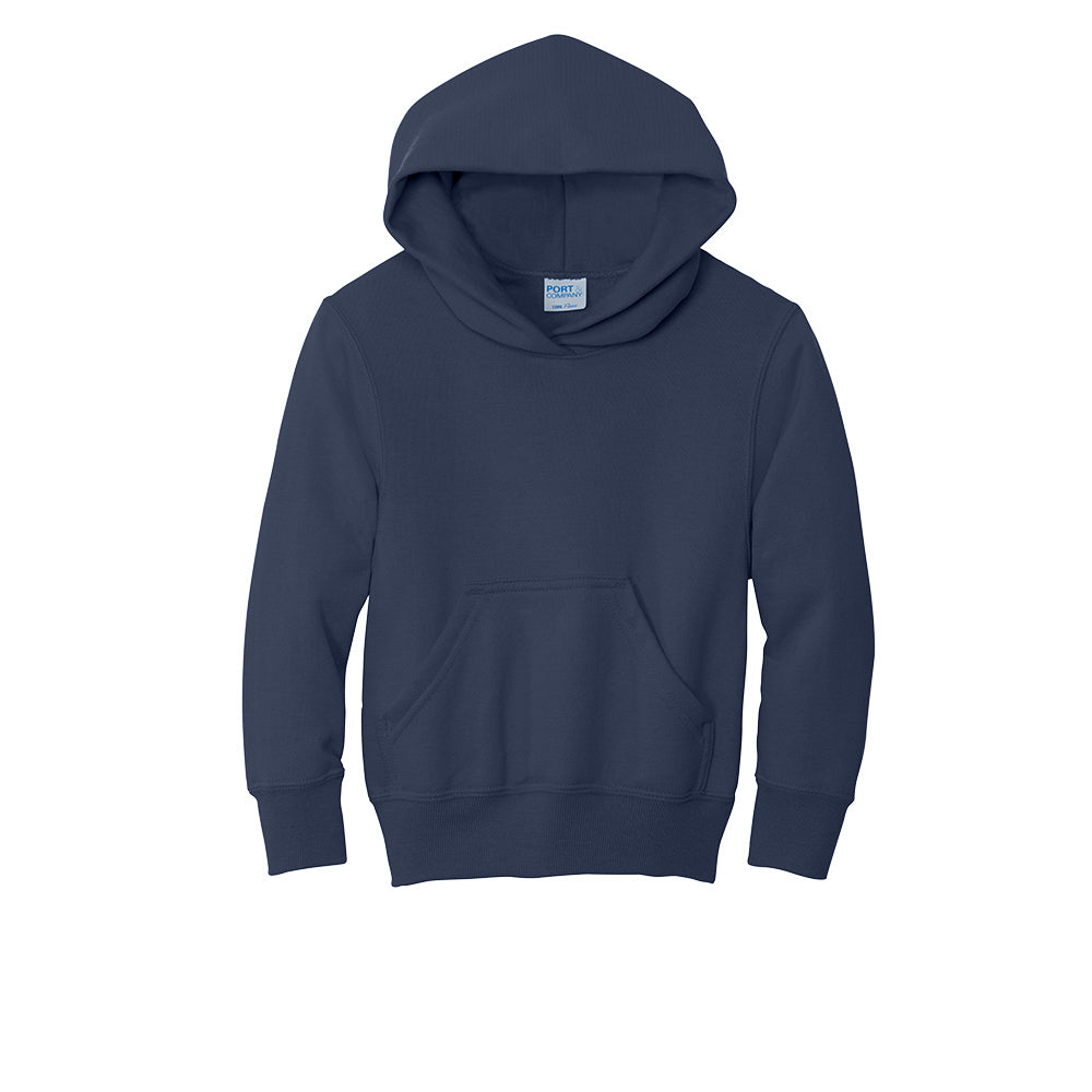 Youth Port & Company® Core Fleece Pullover Hooded Sweatshirt