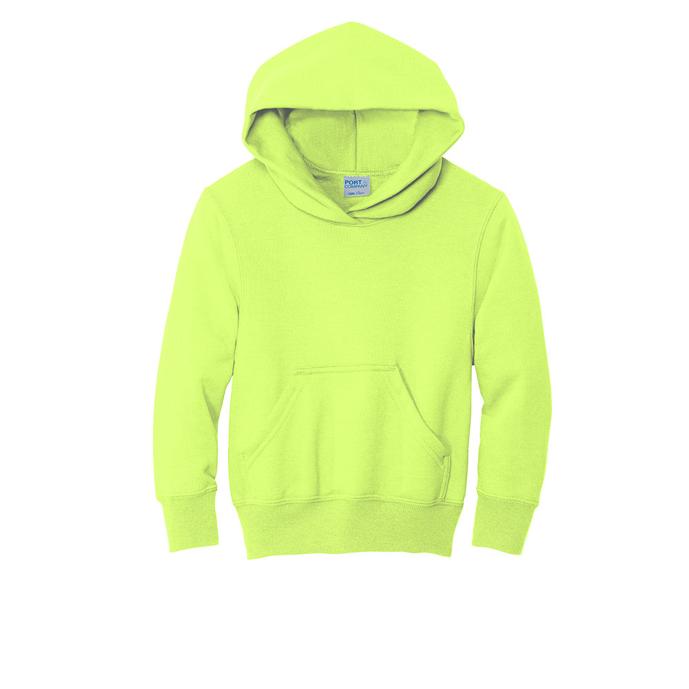 Youth Port & Company® Core Fleece Pullover Hooded Sweatshirt