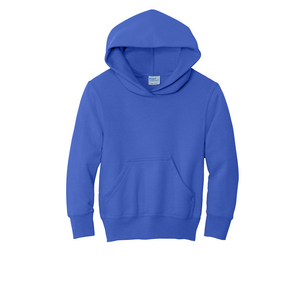 Youth Port & Company® Core Fleece Pullover Hooded Sweatshirt
