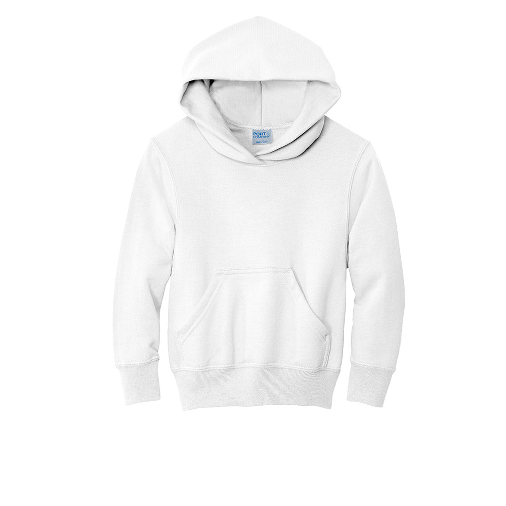 Youth Port & Company® Core Fleece Pullover Hooded Sweatshirt