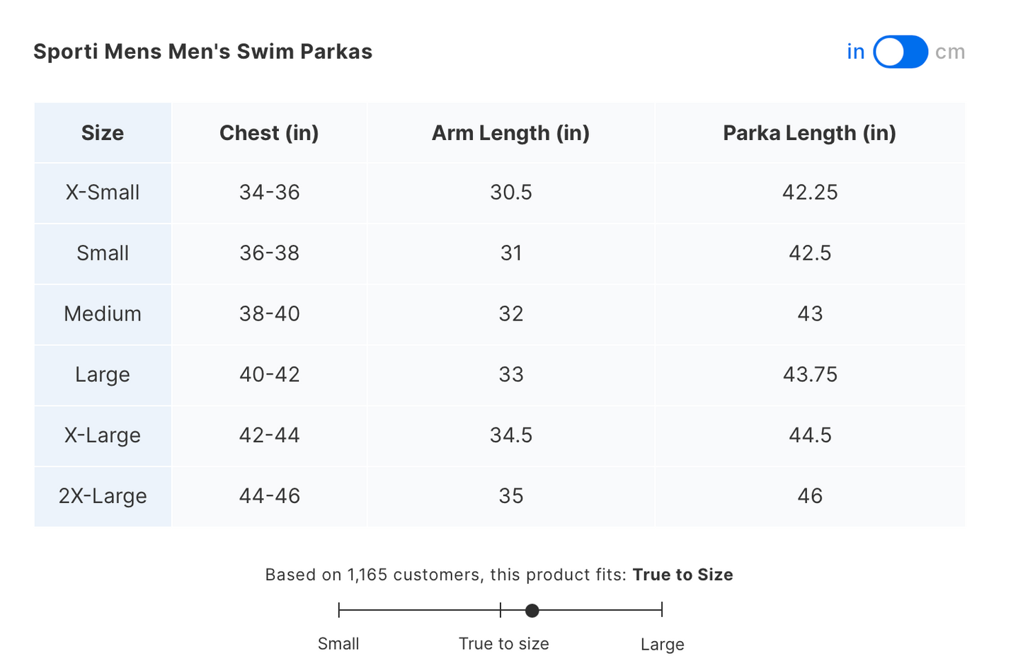 Sporti Comfort Fleece-Lined Swim Parka