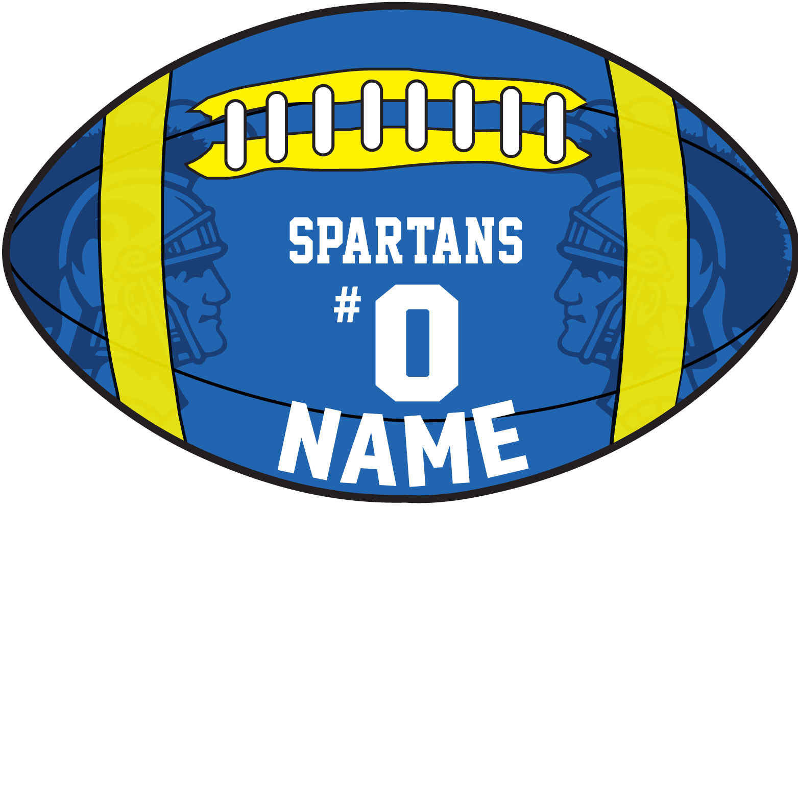Football Yard Sign – Kim Thievin
