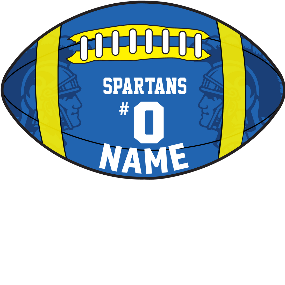Football Yard Sign – Kim Thievin