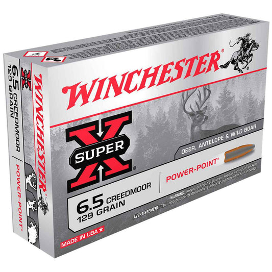 Winchester Super-X 6.5 Creedmoor 129gr PP Rifle Ammo