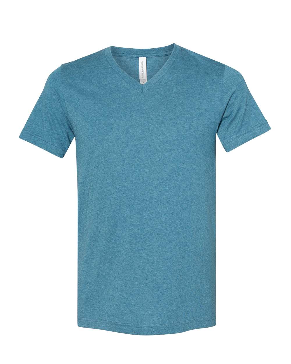 BELLA + CANVAS - Heather CVC V-Neck Tee