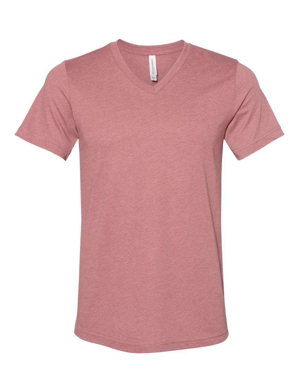 BELLA + CANVAS - Heather CVC V-Neck Tee