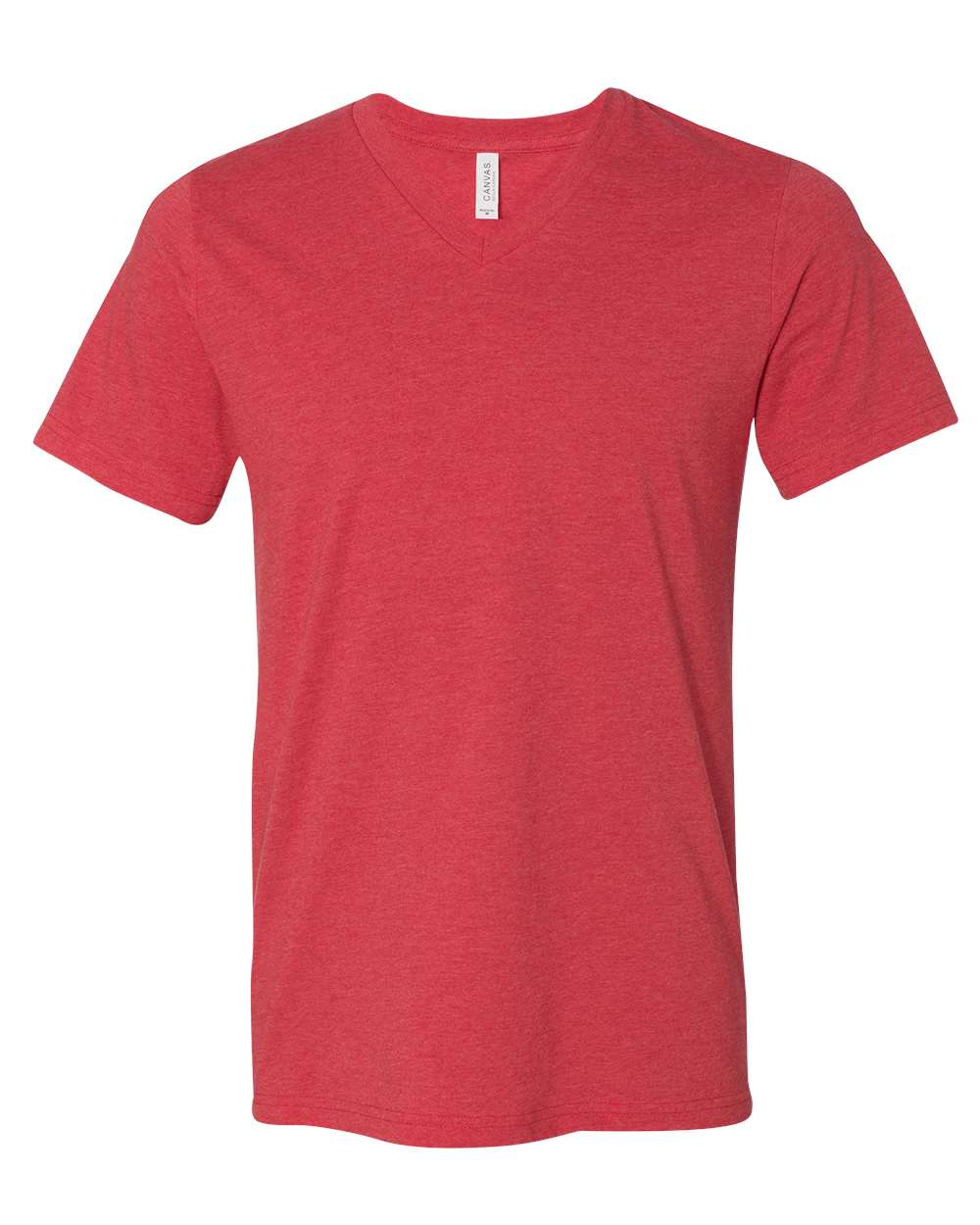 BELLA + CANVAS - Heather CVC V-Neck Tee