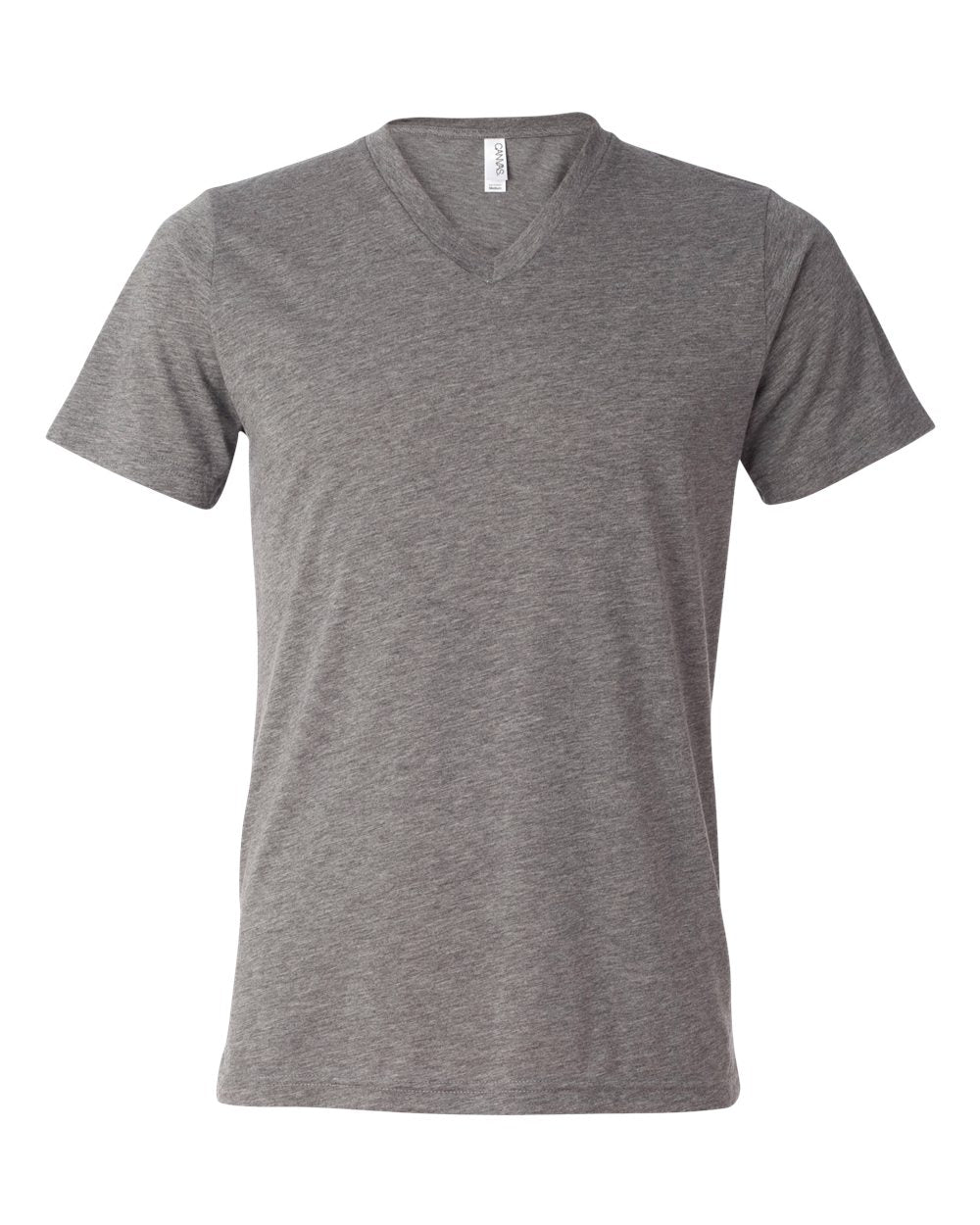BELLA + CANVAS - Heather CVC V-Neck Tee