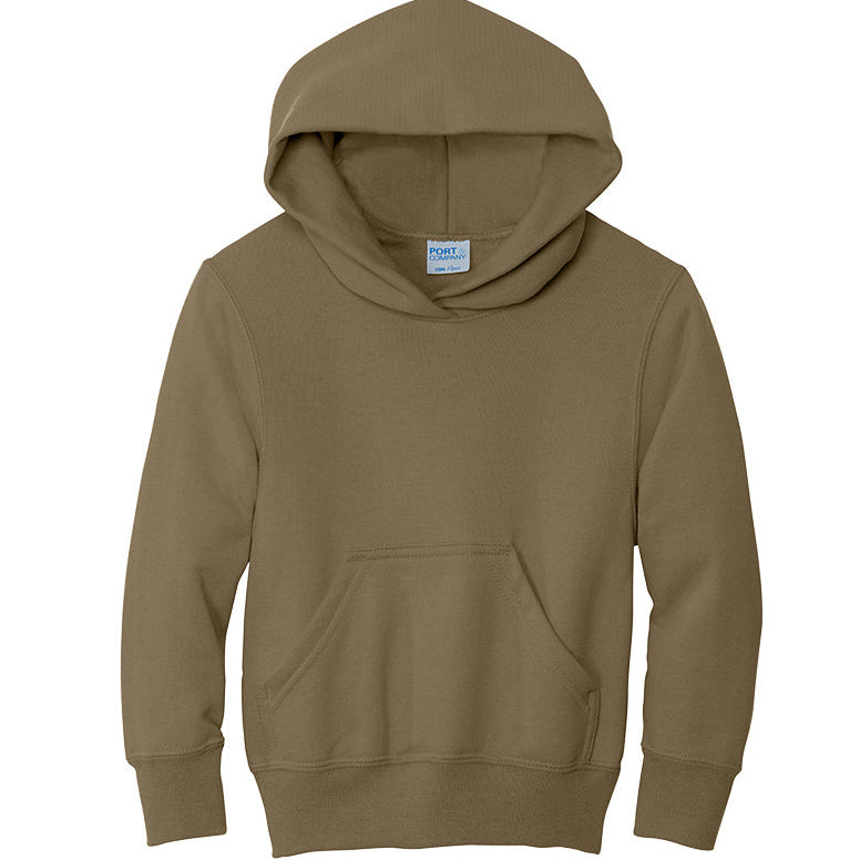 Youth Port & Company® Core Fleece Pullover Hooded Sweatshirt