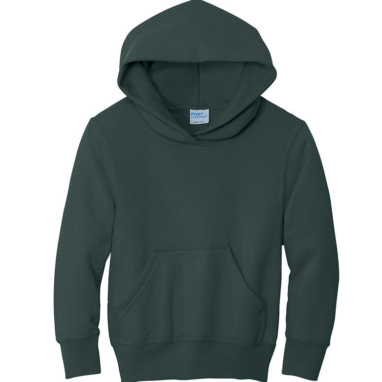 Youth Port & Company® Core Fleece Pullover Hooded Sweatshirt