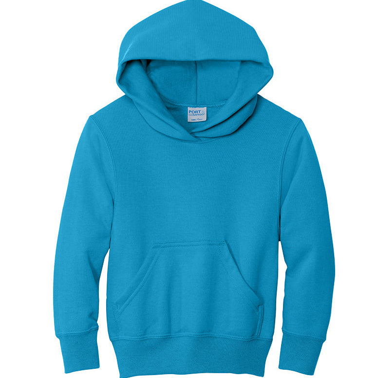 Youth Port & Company® Core Fleece Pullover Hooded Sweatshirt