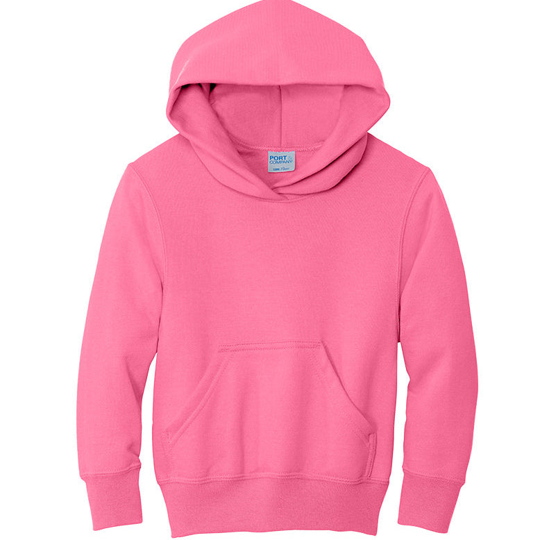 Youth Port & Company® Core Fleece Pullover Hooded Sweatshirt