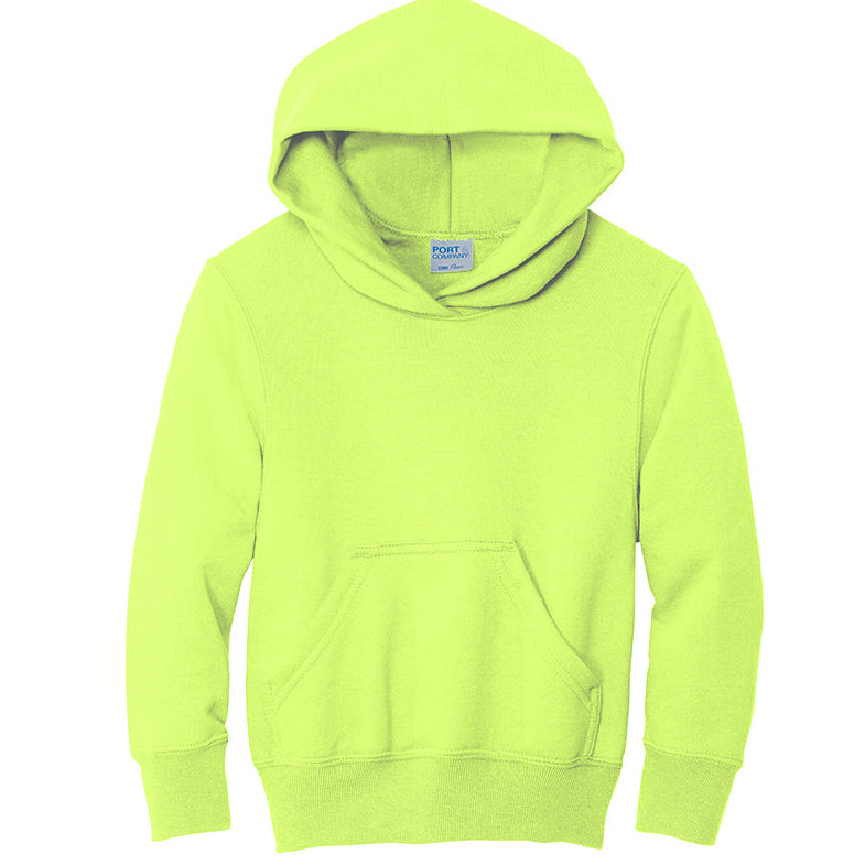 Youth Port & Company® Core Fleece Pullover Hooded Sweatshirt